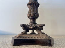 Charger l'image dans la galerie, Victorian Bronze Four-Branch Candle Holders-Blossoms