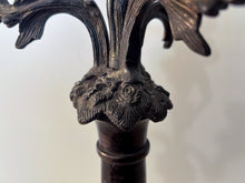 Charger l'image dans la galerie, Victorian Bronze Four-Branch Candle Holders-Blossoms
