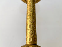 Charger l'image dans la galerie, Church Bronze Single-Branch Candle Holders-Gold Detailed