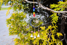 Load image into Gallery viewer, Vintage Moon Sun Star Wind Chime with Glass Beads