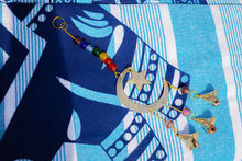 Load image into Gallery viewer, Vintage Moon Sun Star Wind Chime with Glass Beads