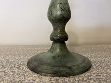 Charger l'image dans la galerie, Antique Bronze Single-Branch Candle Holders-Curved Patina