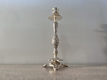 Charger l'image dans la galerie, Antique Bronze Single-Branch Candle Holders-Silver Detailed