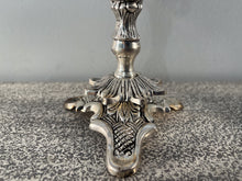 Charger l'image dans la galerie, Antique Bronze Single-Branch Candle Holders-Silver Detailed