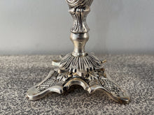 Charger l'image dans la galerie, Antique Bronze Single-Branch Candle Holders-Silver Detailed