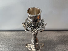 Charger l'image dans la galerie, Antique Bronze Single-Branch Candle Holders-Silver Detailed