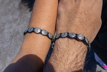 Load image into Gallery viewer, Tibetan Silver Crochet Bracelet-Mantras