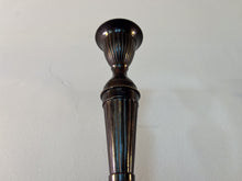 Charger l'image dans la galerie, Antique Bronze Single-Branch Candle Holders-Ribbed Dark Glossy Finish