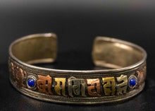 Charger l'image dans la galerie, 3 Mixed Metal Mantra Bracelet-Thick