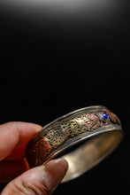 Charger l'image dans la galerie, 3 Mixed Metal Mantra Bracelet-Thick