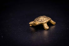 Load image into Gallery viewer, Mini Brass Turtle Statues-2 piece set
