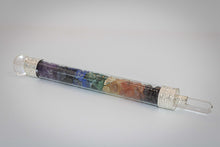 Charger l'image dans la galerie, 7 Chakra Spiritual Healing Wand with Clear Quartz