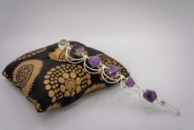 Charger l'image dans la galerie, Geometric Amethyst Spiritual Crystal Wand