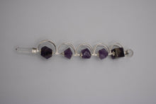 Charger l'image dans la galerie, Geometric Amethyst Spiritual Crystal Wand