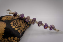 Charger l'image dans la galerie, Amethyst Chakra Healing Wand with 7 Stones & Clear Quartz