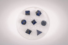 Charger l'image dans la galerie, 7 pcs Chakra Platonic Sacred Crystal Geometric Set-Lapis Lazuli