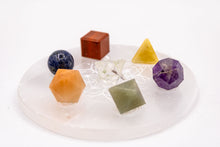 Charger l'image dans la galerie, 7 pcs Chakra Platonic Sacred Crystal Geometric Set-Variety Pack