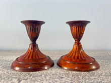 Charger l'image dans la galerie, Antique Bronze Single-Branch Candle Holders-Short Red Finish?