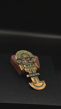 Charger et lire la vidéo dans la visionneuse de la Galerie, Vintage Inca Sun God Copper Tumi Ceremonial Knife - Wall Hanging