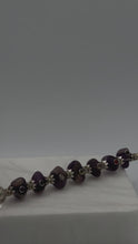 Charger et lire la vidéo dans la visionneuse de la Galerie, Amethyst Chakra Healing Wand with 7 Stones & Clear Quartz