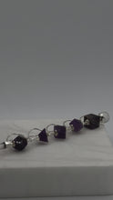 Charger et lire la vidéo dans la visionneuse de la Galerie, Geometric Amethyst Spiritual Crystal Wand