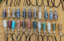 Charger l'image dans la galerie, Crystal Bottle Necklaces