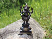 Charger l'image dans la galerie, Bronze Ganesha Statue