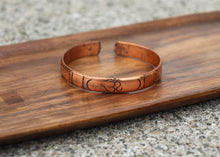 Load image into Gallery viewer, Om Copper Healing Bracelet