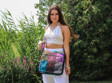 Charger l'image dans la galerie, Organic Hemp Cotton Medium Crossbody Bag-Multicolour Patchwork