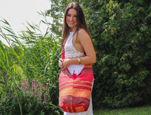 Charger l'image dans la galerie, Organic Hemp Cotton Bag-Red Striped