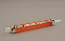 Charger l'image dans la galerie, Orange Selenite Chakras Wand