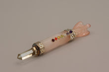 Load image into Gallery viewer, Rose Quartz Angel Chakras Wand