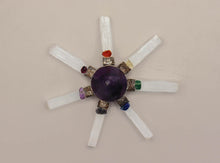 Charger l'image dans la galerie, Selenite Amethyst Energy Generator