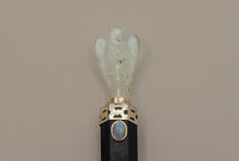 Load image into Gallery viewer, Black Tourmaline Angel Wand