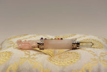 Load image into Gallery viewer, Rose Quartz Angel Chakras Wand