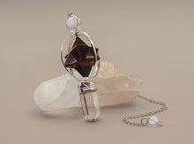 Charger l'image dans la galerie, Tiger Eye Pendulum Star