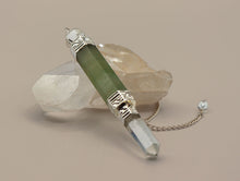 Charger l'image dans la galerie, Green Aventurine Pendulum Point