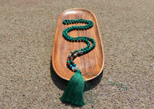 Charger l'image dans la galerie, Meditation Green Turquoise Mala