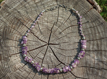 Load image into Gallery viewer, Vintage Crystal Beaded Necklace-Amethyst