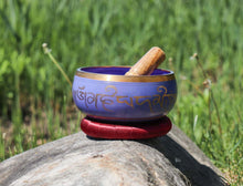 Load image into Gallery viewer, Purple Singing Bowl