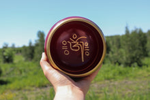 Load image into Gallery viewer, Red Singing Bowl
