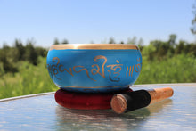 Load image into Gallery viewer, Blue Singing Bowl