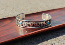 Load image into Gallery viewer, Turquoise Mantra Healing Bracelet