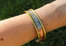Load image into Gallery viewer, 3 Metals Mantra Healing Bracelet
