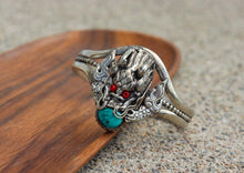 Load image into Gallery viewer, Dragon Turquoise Healing Bracelet