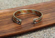 Load image into Gallery viewer, Black Obsidian & 3 Metal Healing Bracelet