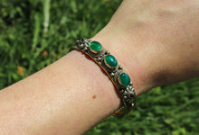 Load image into Gallery viewer, Fluorite & 3 Metal Healing Bracelet