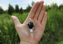 Charger l'image dans la galerie, Black Obsidian Pendulum Star