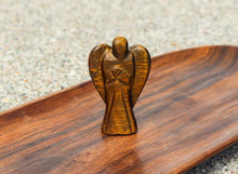 Load image into Gallery viewer, Tiger Eye Angel Crystal