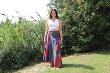 Charger l'image dans la galerie, Vintage Boho Patchwork Multicolour Sarong Skirt-Type B